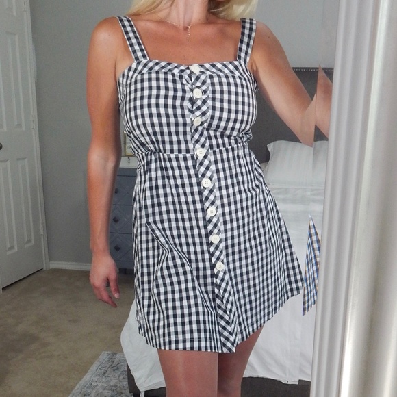 Gingham (checkered) Sun Dress NWOT - Picture 2 of 7